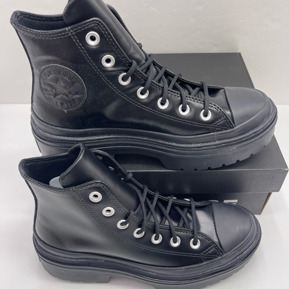 Converse WMNS 
CTAS LUGGED HEEL HI
BLACK/TOTAL ECLIPSE/BLACK Platform Sneakers - Picture 5 of 16